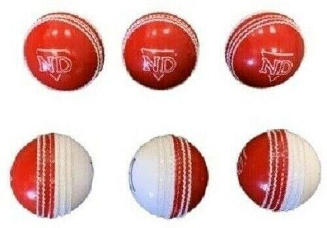 ND Cricket 'Incrediballs' [6 Pack] - Senior Cricket Balls | Foam Balls UK