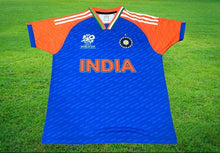 Load image into Gallery viewer, Official T20 World Cup USA 2024 Cricket Players Supporter Shirt India Jersey