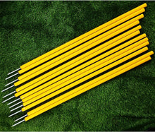 Load image into Gallery viewer, Slalom Poles - Football Training Poles 100 CM High, Agility Training Poles