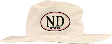 ND Cricket Sun Hat Anti Crinkle Comfortable Wide Brim Soft Banded Hat New