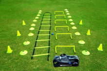 Load image into Gallery viewer, Agility Speed Ladder &amp; Cones Football Training Equipment for Kids &amp; Adults Kit UK