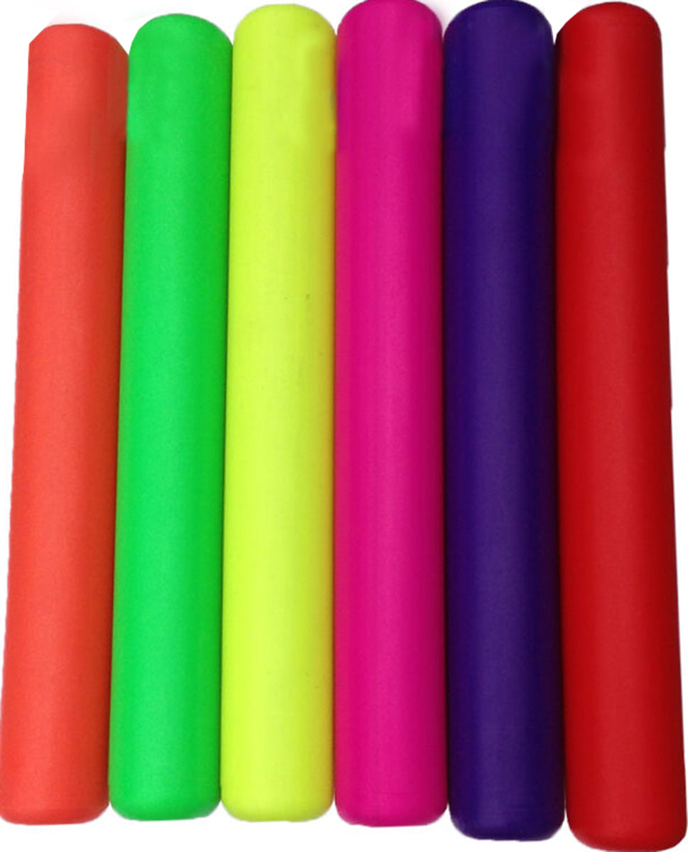 ND Exercise Relay Batons Plastic Set Of 6