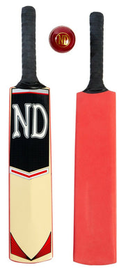 ND Cloud Catcher Light Coaching Cricket Bat & Grade A Ball