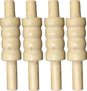 Wooden Cricket Stumps Bails - Set Of 4